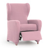 Funda para sillón con pies separados Eysa ULISES Rosa 90 x 100 x 75 c
