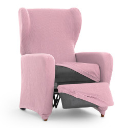 Funda para sillón con pies separados Eysa ULISES Rosa 90 x 100 x 75 c