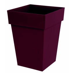 Maceta Ecolux Toscana Rojo Burdeos 51 L 39 x 39 x 53 cm