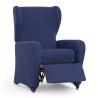 Funda para sillón con pies separados Eysa ULISES Azul 90 x 100 x 75 c