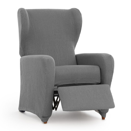 Funda para sillón con pies separados Eysa ULISES Gris 90 x 100 x 75 c