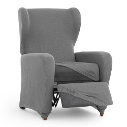 Funda para sillón con pies separados Eysa ULISES Gris 90 x 100 x 75 c