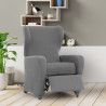 Funda para sillón con pies separados Eysa ULISES Gris 90 x 100 x 75 c
