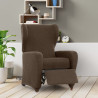Funda para sillón con pies separados Eysa ULISES Marrón 90 x 100 x 7