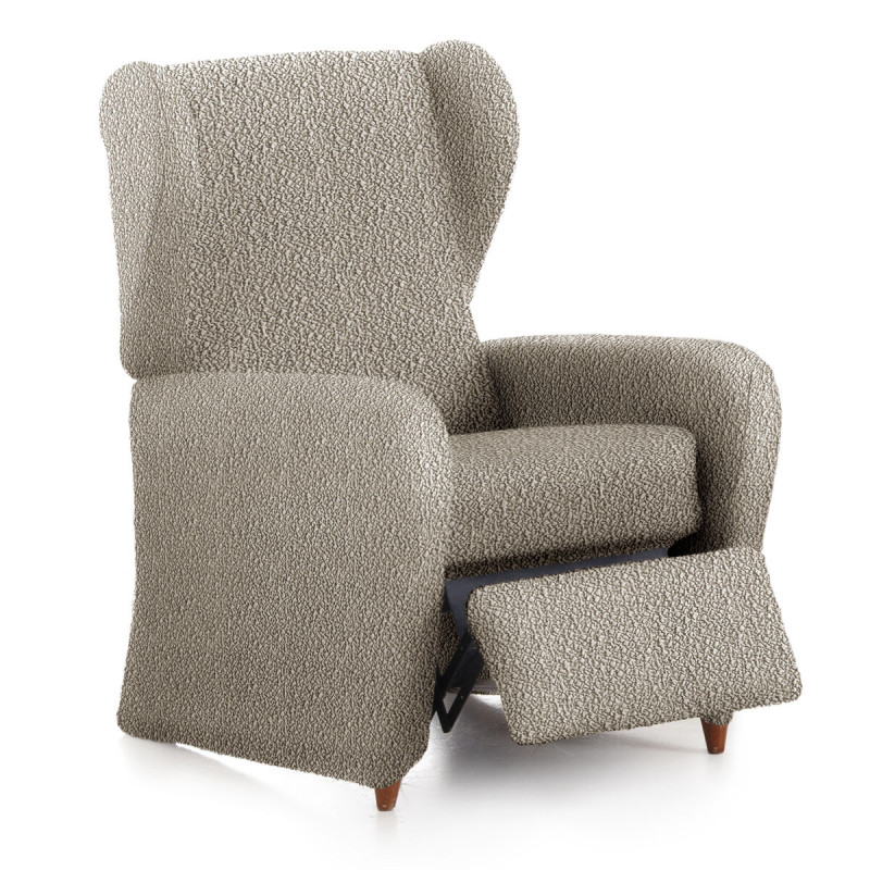 Funda para sillón con pies separados Eysa ROC Marrón claro 90 x 120