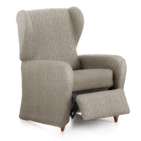Funda para sillón con pies separados Eysa ROC Marrón claro 90 x 120