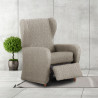 Funda para sillón con pies separados Eysa ROC Marrón claro 90 x 120
