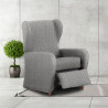 Funda para sillón con pies separados Eysa ROC Gris claro 90 x 120 x 8