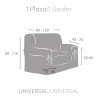 Funda para sillón Eysa LEVANTE Gris 100 x 110 x 120 cm