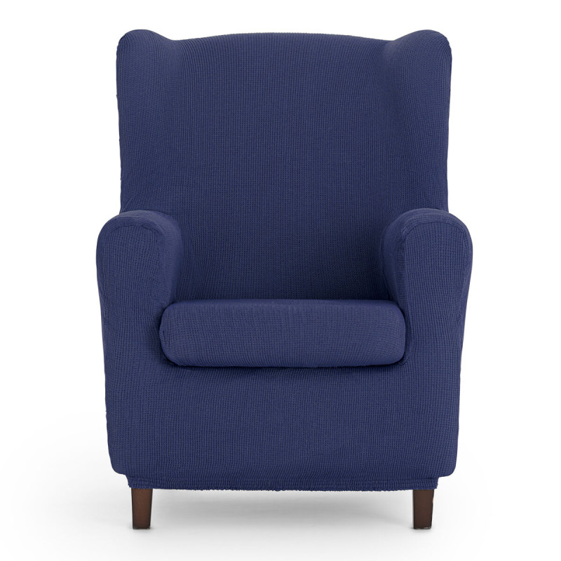 Funda para sillón orejero Eysa ULISES Azul 80 x 100 x 90 cm Funda para sillón orejero Eysa ULISES Azul 80 x 100 x 90 cm