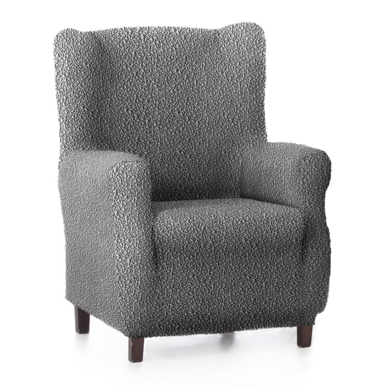 Funda para sillón orejero Eysa ROC Gris oscuro 80 x 120 x 100 cm Funda para sillón orejero Eysa ROC Gris oscuro 80 x 120 x 100 cm