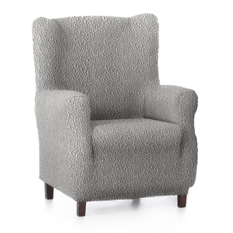 Funda para sillón orejero Eysa ROC Gris claro 80 x 120 x 100 cm Funda para sillón orejero Eysa ROC Gris claro 80 x 120 x 100 cm