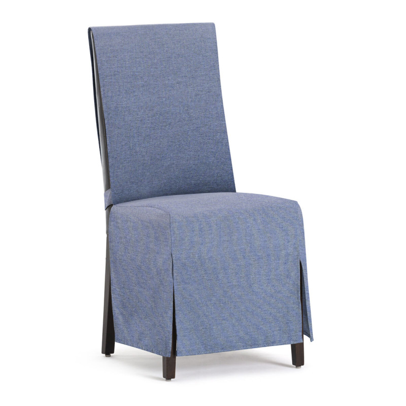 Funda para Silla Eysa VALERIA Azul 40 x 135 x 45 cm 2 Unidades Funda para Silla Eysa VALERIA Azul 40 x 135 x 45 cm 2 Unidades