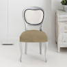 Funda para Silla Eysa ULISES Beige 50 x 5 x 50 cm 2 Unidades