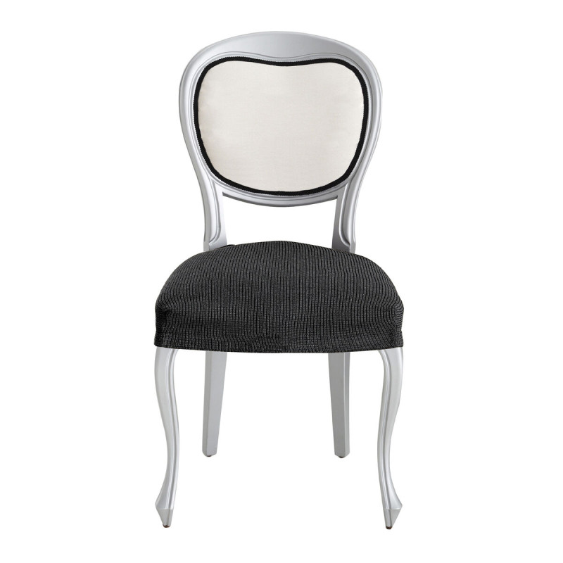 Funda para Silla Eysa ULISES Gris oscuro 50 x 5 x 50 cm 2 Unidades Funda para Silla Eysa ULISES Gris oscuro 50 x 5 x 50 cm 2 Unidades