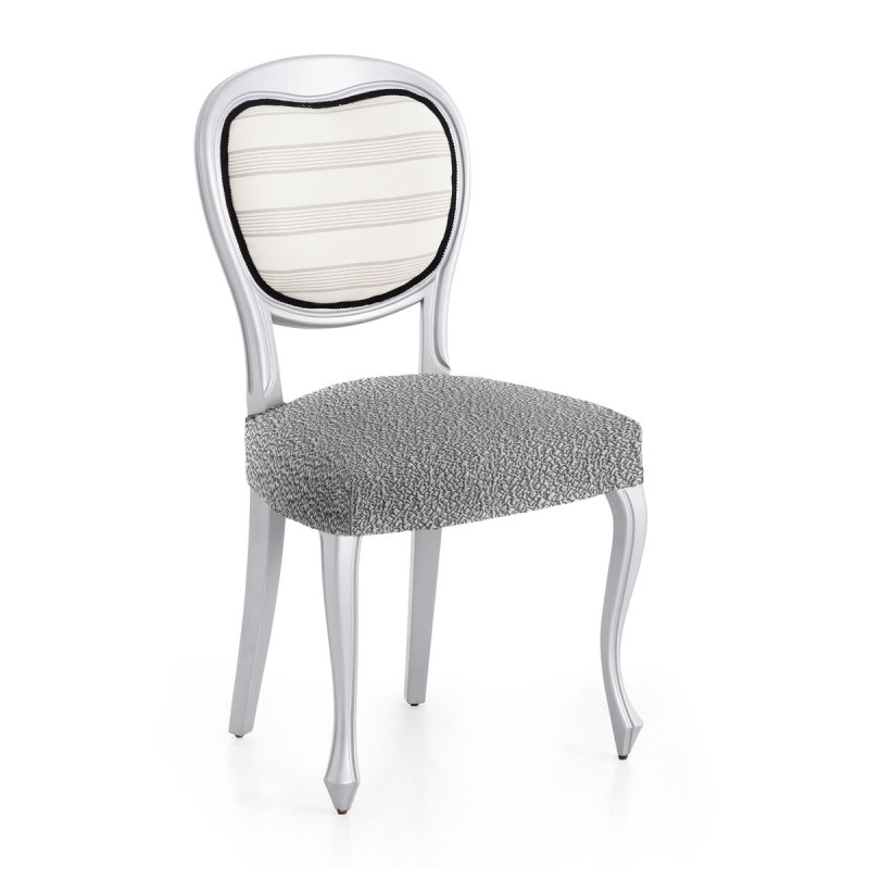 Funda para Silla Eysa ROC Gris claro 50 x 5 x 50 cm 2 Unidades Funda para Silla Eysa ROC Gris claro 50 x 5 x 50 cm 2 Unidades
