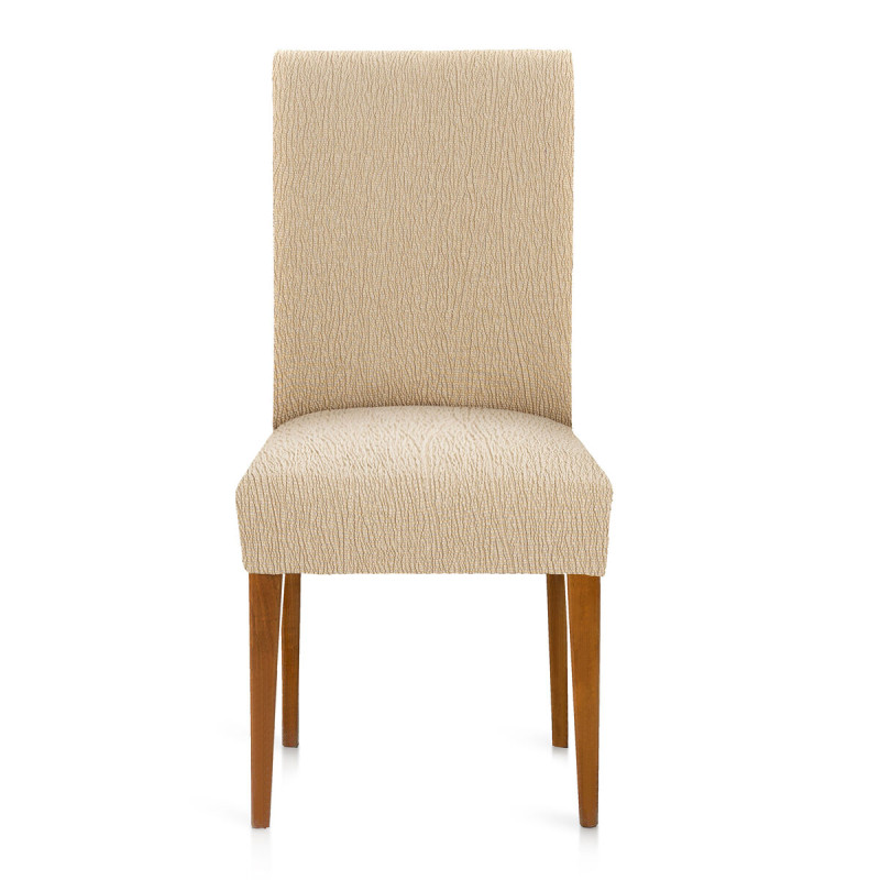 Funda para Silla Eysa TROYA Beige 50 x 55 x 50 cm 2 Unidades Funda para Silla Eysa TROYA Beige 50 x 55 x 50 cm 2 Unidades