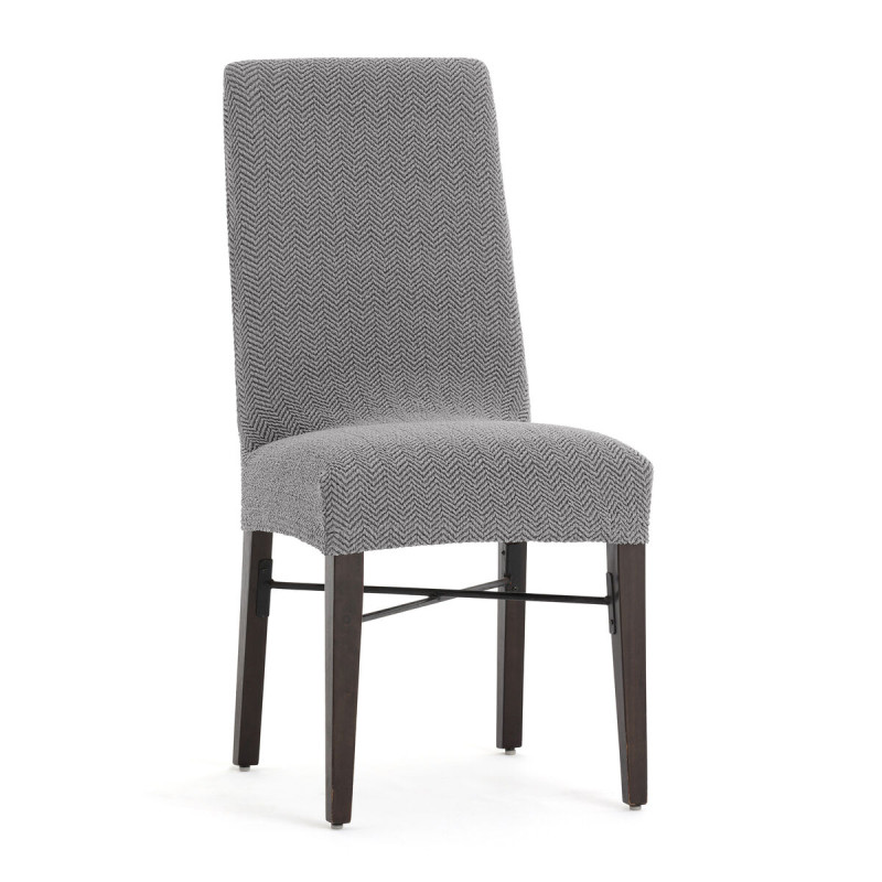 Funda para Silla Eysa JAZ Gris 50 x 60 x 50 cm 2 Unidades Funda para Silla Eysa JAZ Gris 50 x 60 x 50 cm 2 Unidades
