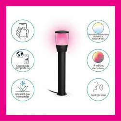 Lámpara solar Wiz Elpas Negro 400 lm