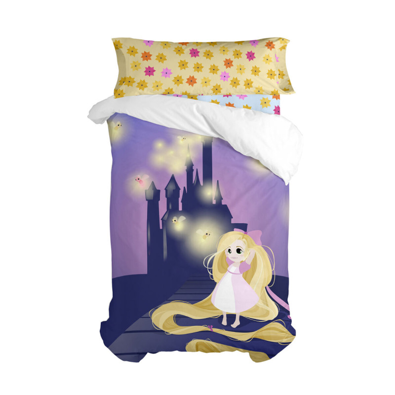 Juego de funda nórdica HappyFriday Mr Fox Long braid Multicolor Cama