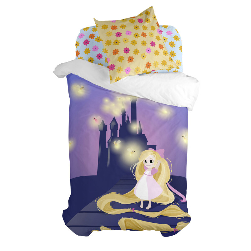 Juego de funda nórdica HappyFriday Mr Fox Long braid Multicolor Cama