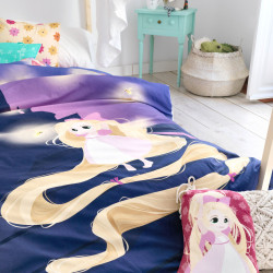 Juego de funda nórdica HappyFriday Mr Fox Long braid Multicolor Cama