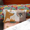 Funda de cojín HappyFriday Moshi Moshi Harvestwood Multicolor 50 x 30