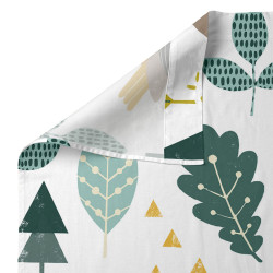 Juego de Sábanas HappyFriday Moshi Moshi Harvestwood Multicolor Cuna