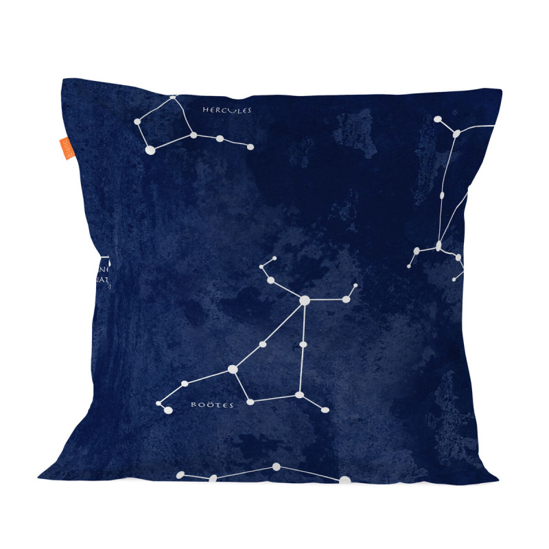 Funda de almohada HappyFriday Blanc Cosmos Multicolor 80 x 80 cm Funda de almohada HappyFriday Blanc Cosmos Multicolor 80 x 80 cm