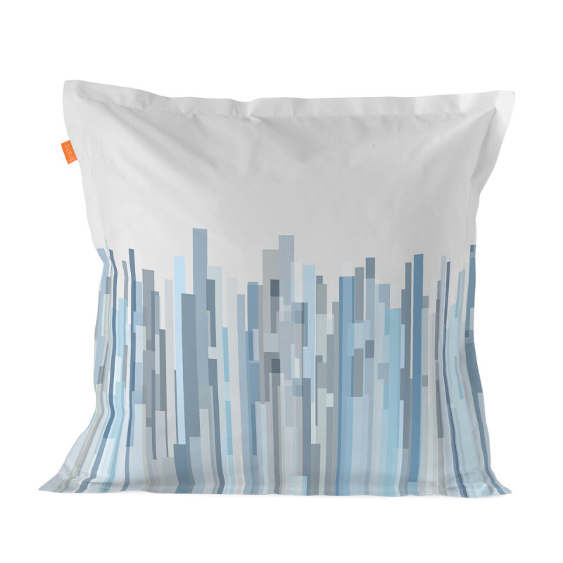 Funda de almohada HappyFriday Blanc Crystal Multicolor 80 x 80 cm Funda de almohada HappyFriday Blanc Crystal Multicolor 80 x 80 cm