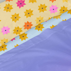 Juego de Sábanas HappyFriday Mr Fox Long Braid Multicolor Cama de 105