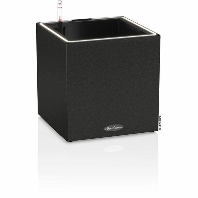 Maceta Autorriego Lechuza Negro 30 x 30 cm LED Maceta Autorriego Lechuza Negro 30 x 30 cm LED