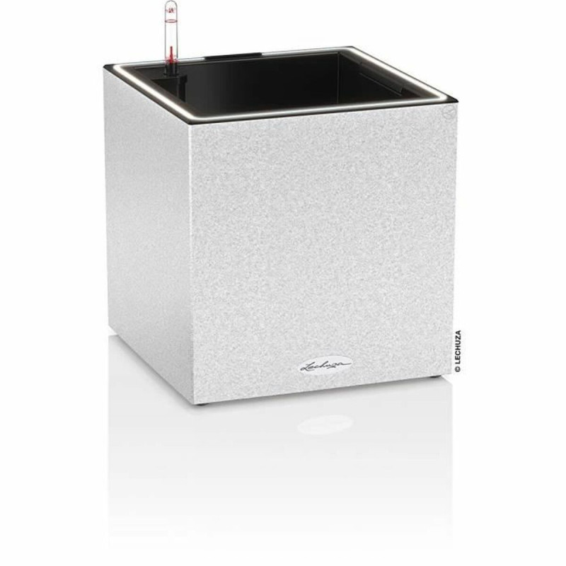Maceta Autorriego Lechuza Blanco 30 x 30 cm LED Maceta Autorriego Lechuza Blanco 30 x 30 cm LED