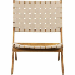 Silla de Jardín Beau Rivage Beige 75 x 73 x 60 cm Plegable 2 Unidades