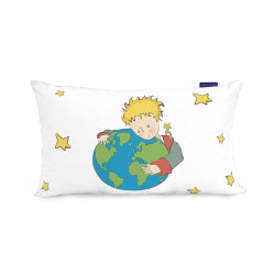 Funda de cojín HappyFriday Le Petit Prince Migration Multicolor 50 x