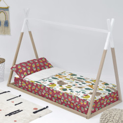 Saco Nórdico con Relleno HappyFriday Moshi Moshi Harvestwood Multicol