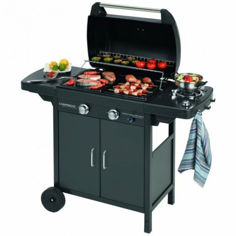 Barbacoa de Gas Campingaz 2 Series Classic EXS Negro Gris Barbacoa de Gas Campingaz 2 Series Classic EXS Negro Gris