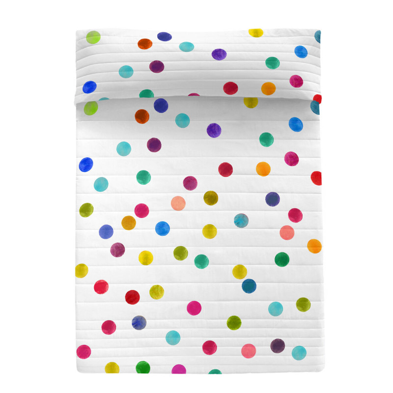 Colcha HappyFriday HF Confetti Multicolor 240 x 260 cm Colcha HappyFriday HF Confetti Multicolor 240 x 260 cm