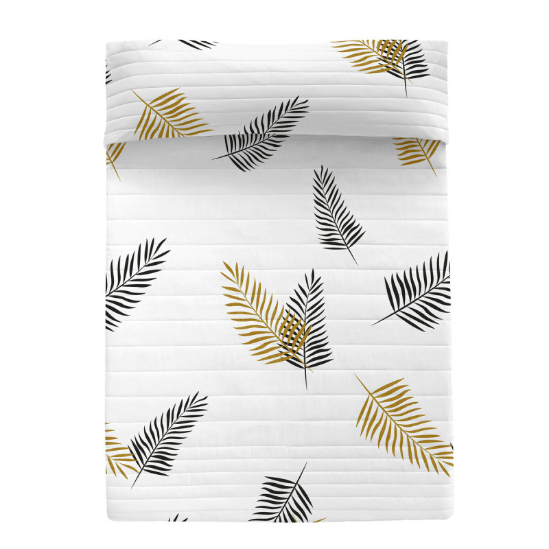 Colcha HappyFriday Blanc Foliage Multicolor 260 x 260 cm Colcha HappyFriday Blanc Foliage Multicolor 260 x 260 cm