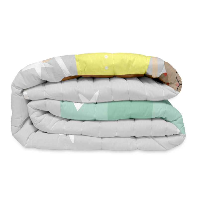 Colcha HappyFriday Happynois Multicolor 100 x 130 cm Globo Colcha HappyFriday Happynois Multicolor 100 x 130 cm Globo
