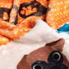 Manta HappyFriday Mr Fox Dogs Multicolor Microfibra 110 x 140 cm (Perr