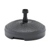 Base para Sombrilla IPAE Progarden 20 L Negro Polipropileno (58 X 15 c
