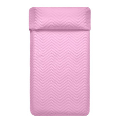 Colcha HappyFriday Basic Kids Arista Rosa 200 x 260 cm