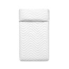 Colcha HappyFriday Basic Kids Arista Blanco 100 x 130 cm
