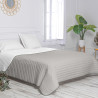 Colcha HappyFriday Basic Dash Gris 180 x 260 cm