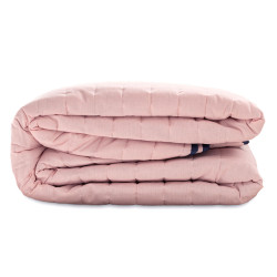 Colcha Reversible HappyFriday Basic Dash Rosa Azul marino 240 x 260 cm