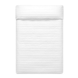 Colcha HappyFriday Basic Dash Blanco 240 x 260 cm