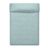Colcha Reversible HappyFriday Basic Arista Azul marino Menta 270 x 260