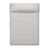 Colcha Reversible HappyFriday Basic Arista Gris Rosa claro 240 x 260 c