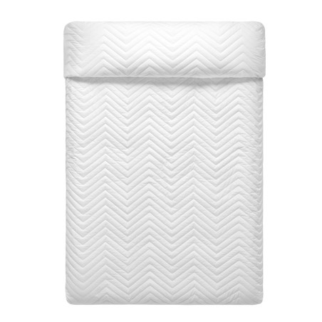 Colcha HappyFriday Basic Arista Blanco 240 x 260 cm